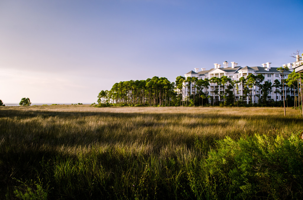 Hotel by the ocean