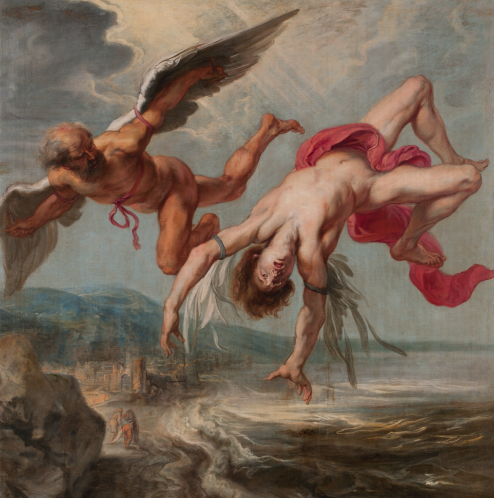 Jacob Peter Gowy's The Flight of Icarus (1635–1637)